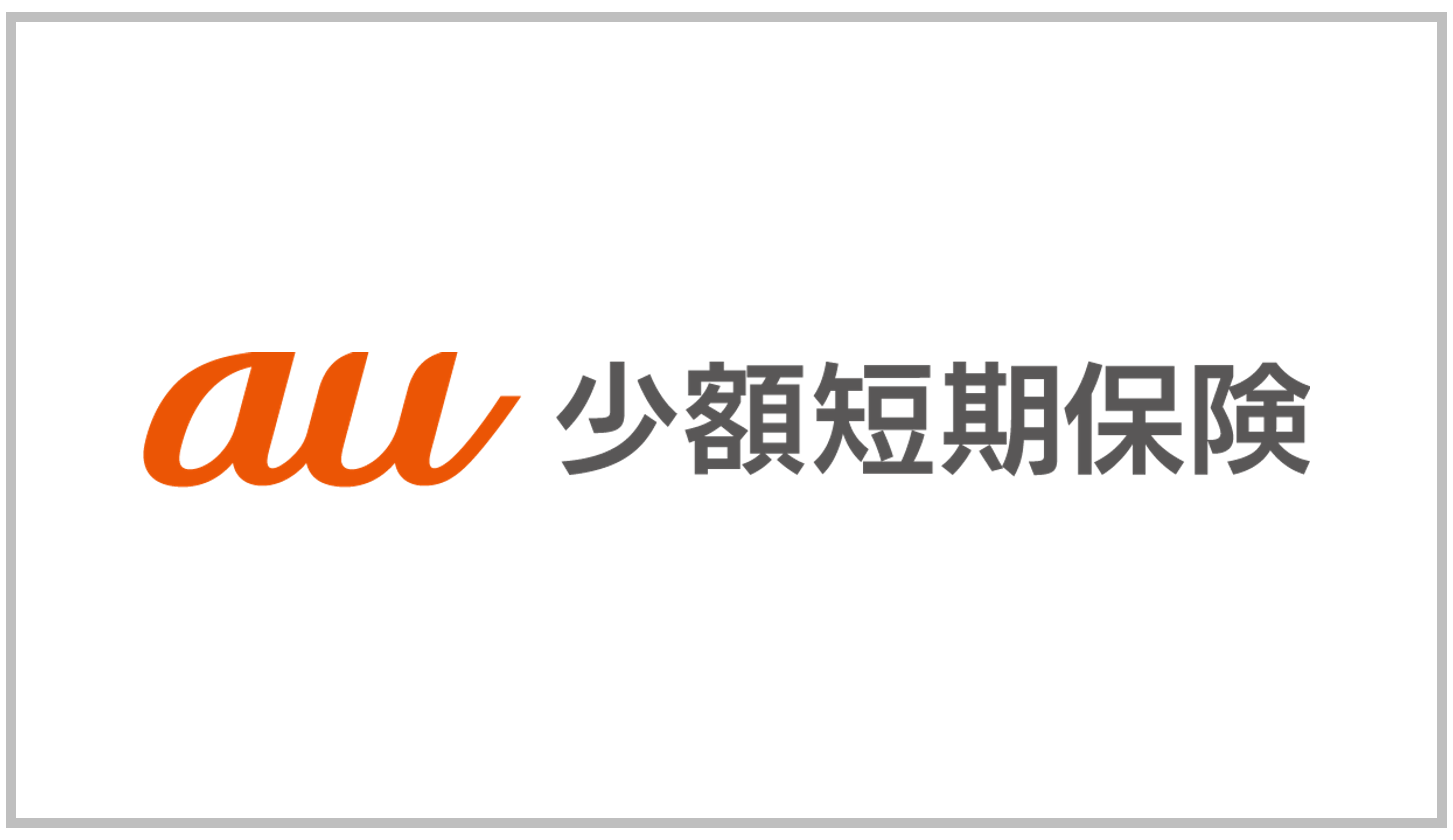 au少額短期保険 様