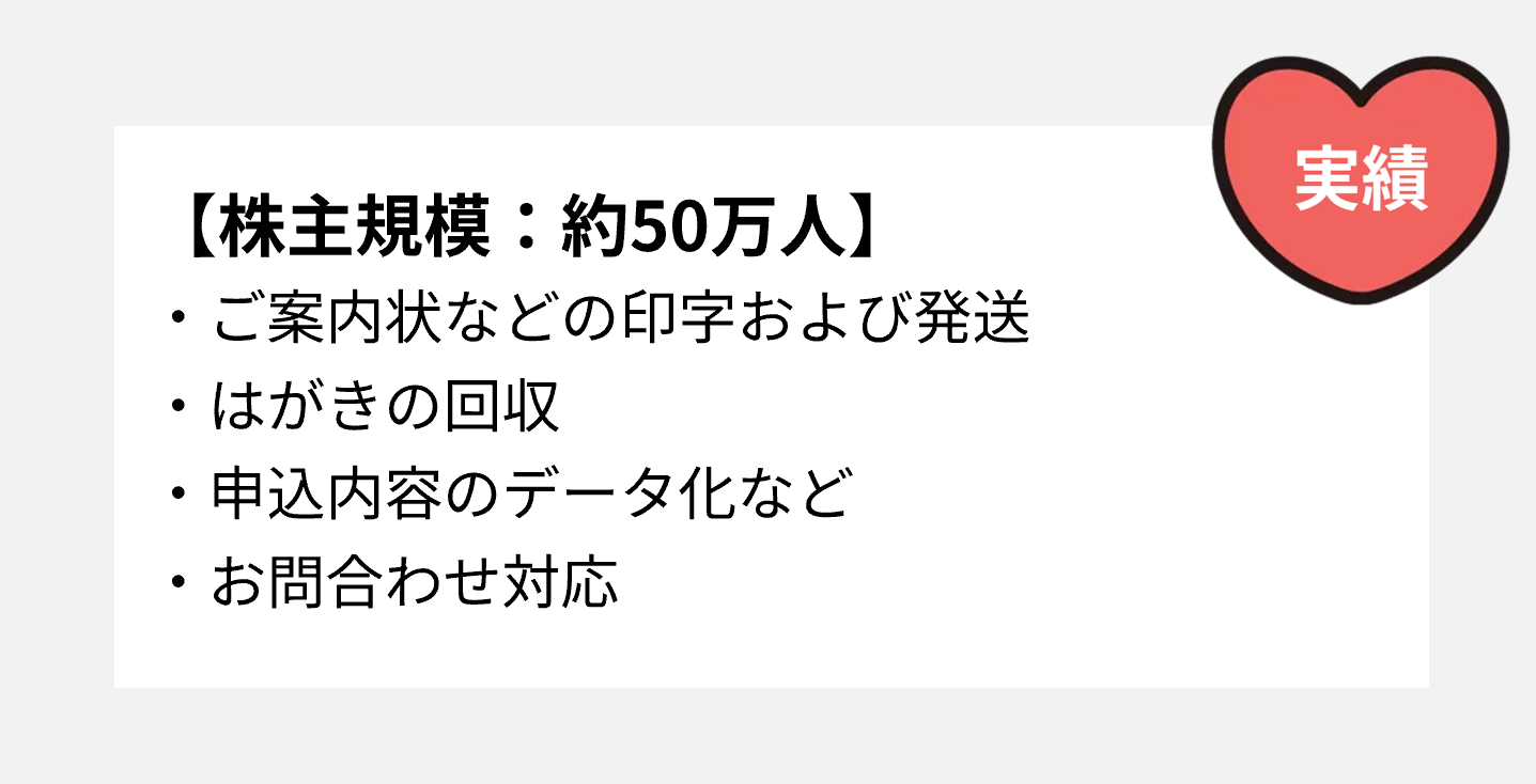 実績例一つ目